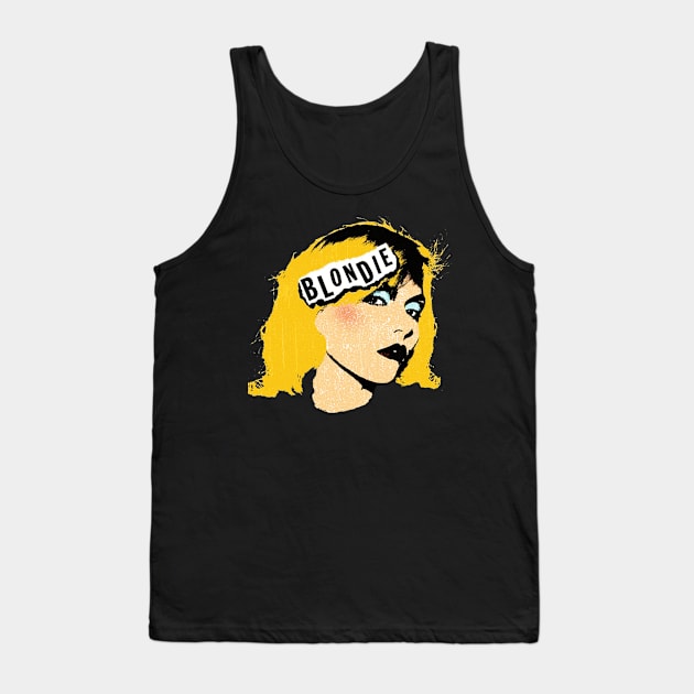 70s Blondie Vintage Tank Top by drreamweaverx